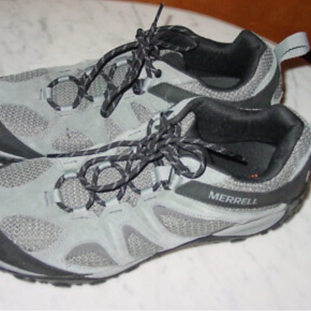 Merrell Black and Gray Trail Shoes